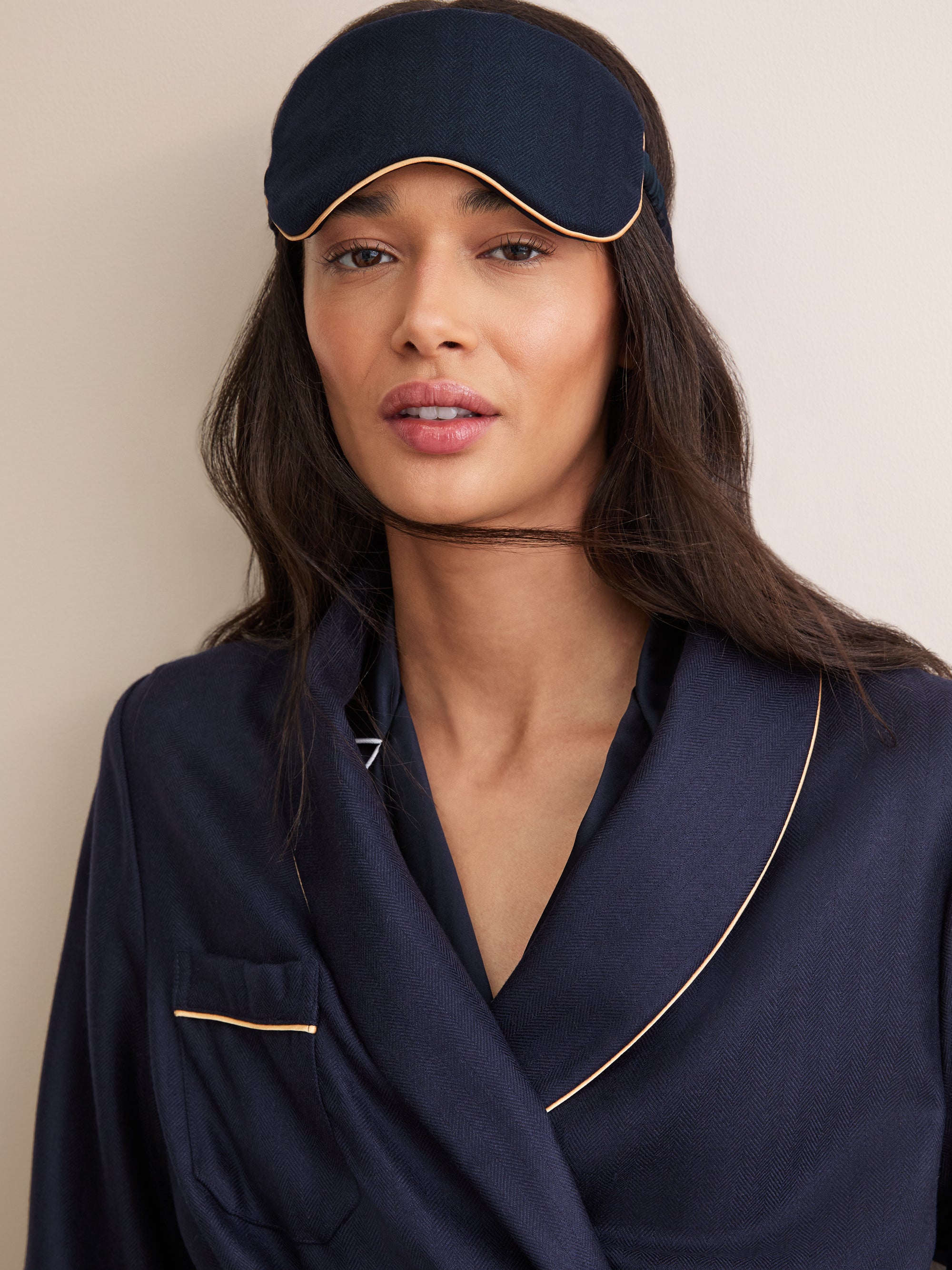 Eye Mask Duke Cashmere Navy