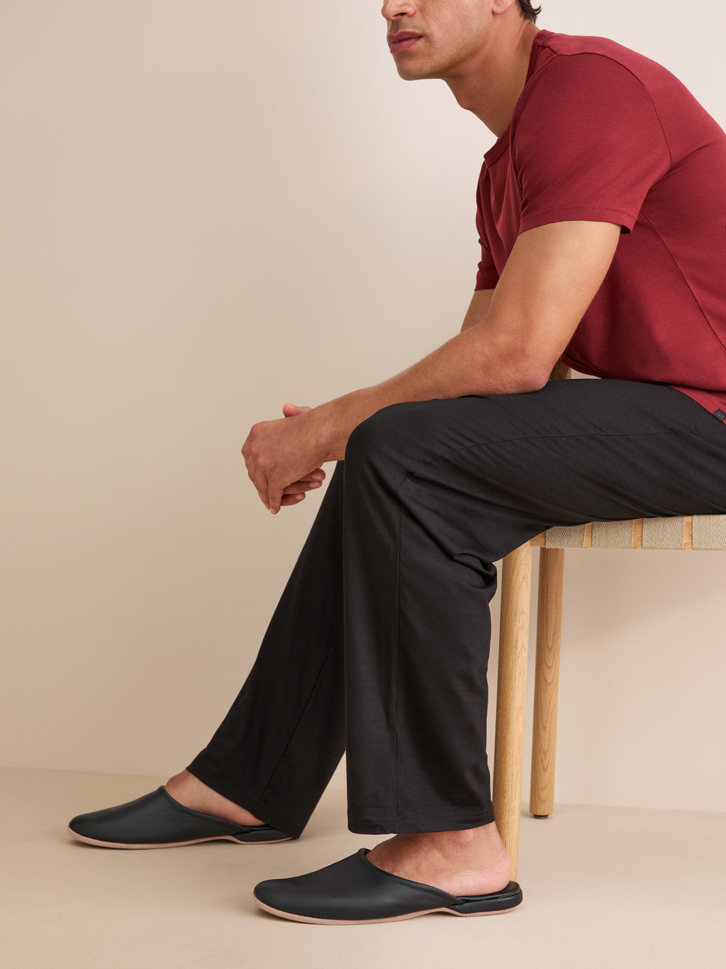 Mule Slippers Morgan Calfskin Leather