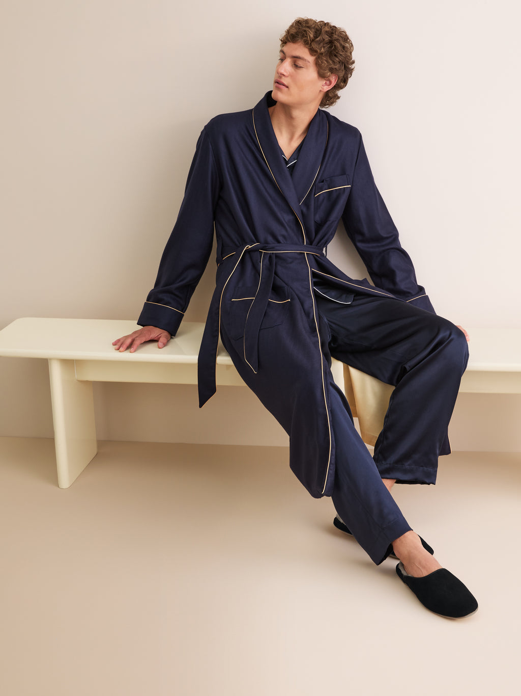 Mule Slippers Douglas Suede Sheepskin