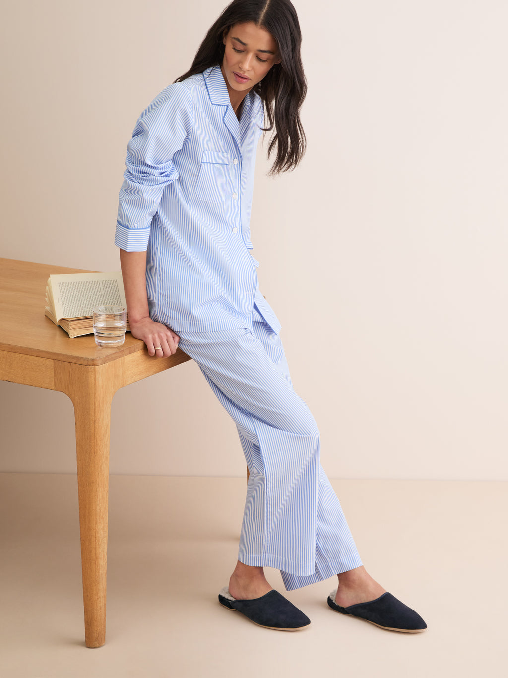 Mule Slippers Imogen Suede Sheepskin
