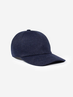 Cashmere Cap Navy Blue