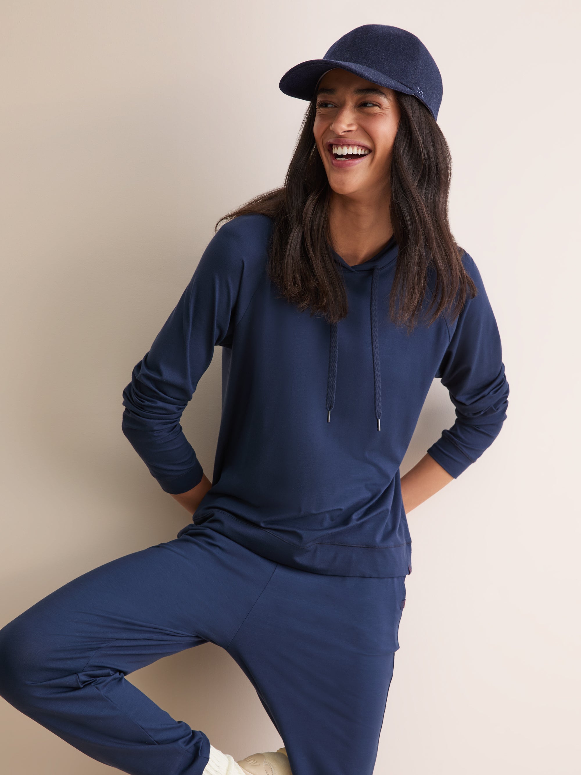 Cashmere Cap Duke Navy Blue