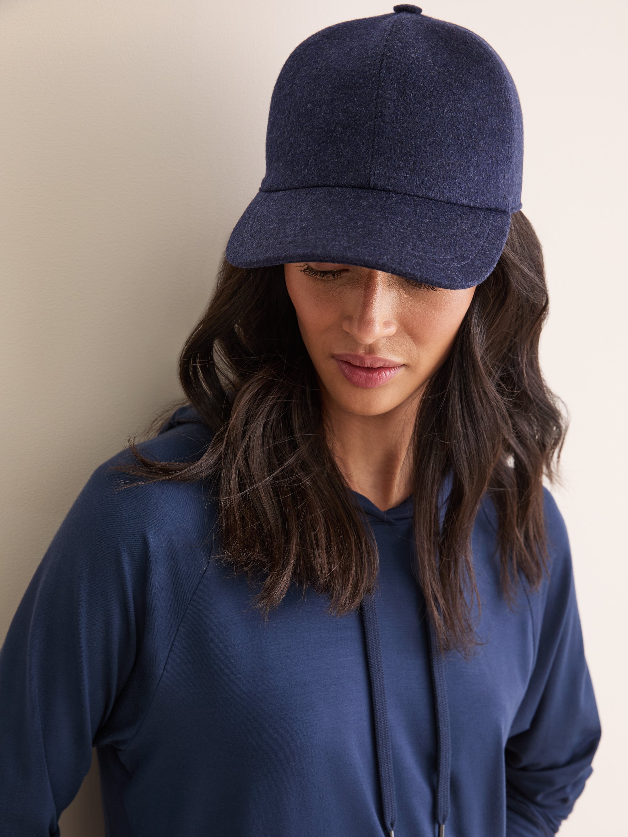 Cashmere Cap Duke Navy Blue