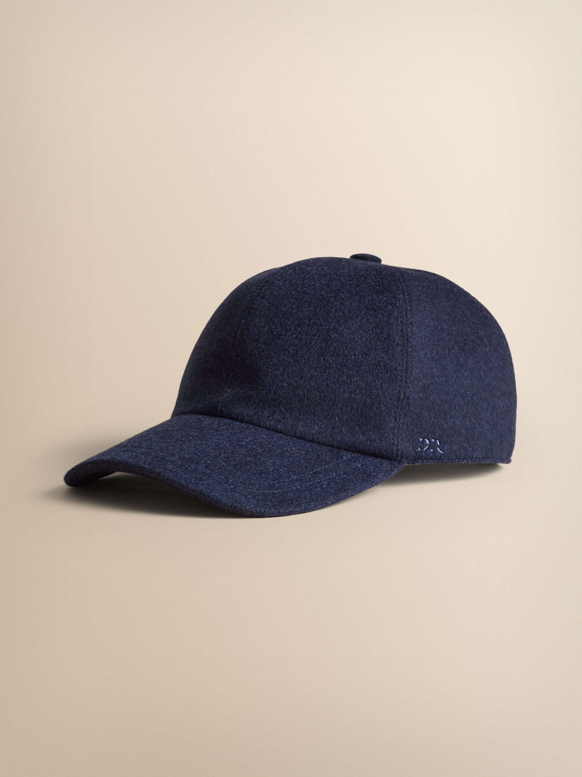 Duke Cashmere Cap Navy Blue | Derek Rose