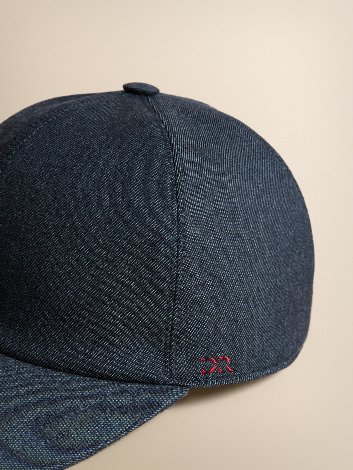 Duke Cashmere Cap Denim Blue