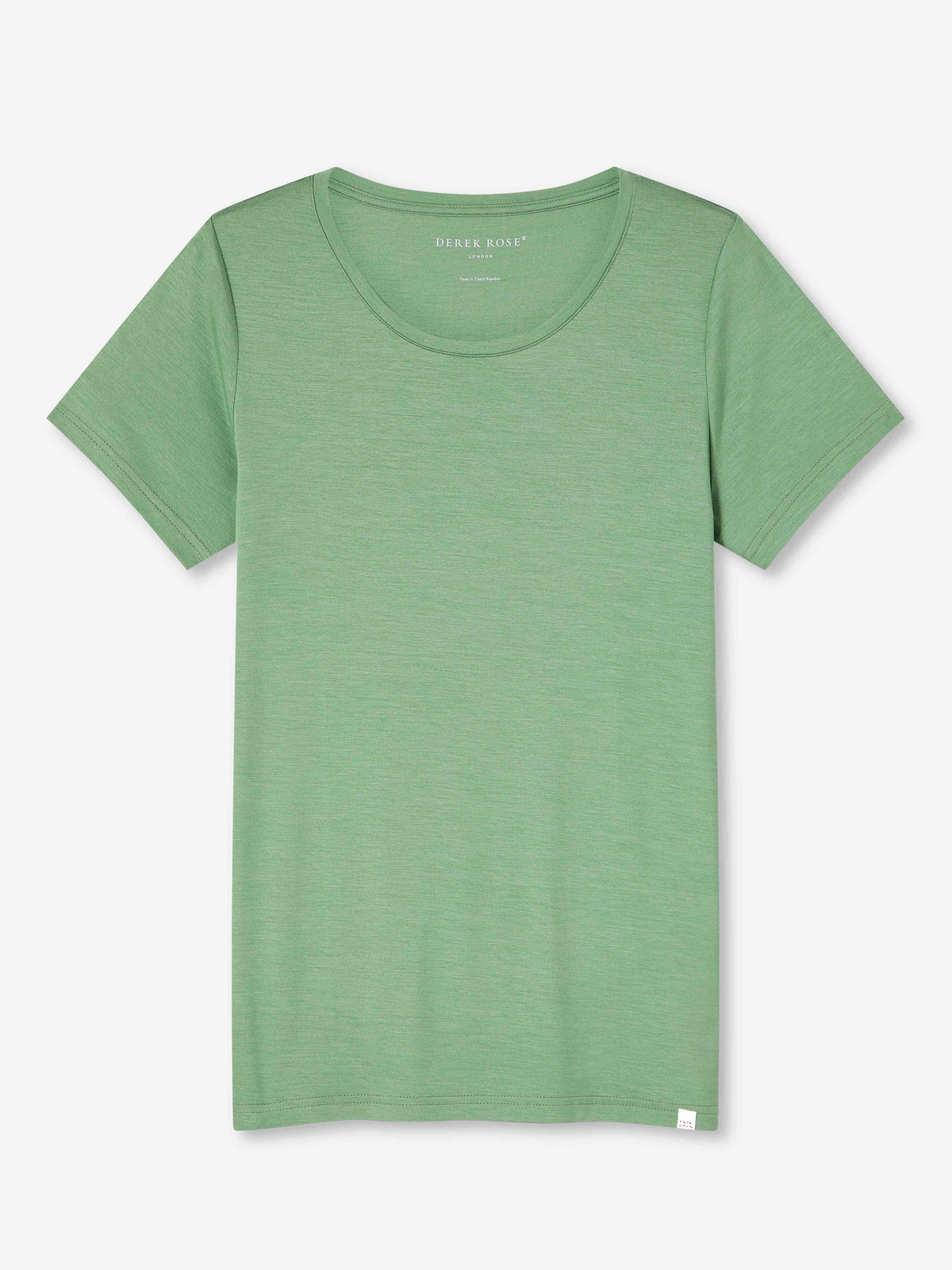 Women's T-Shirt Lara Micro Modal Stretch Sage Green
