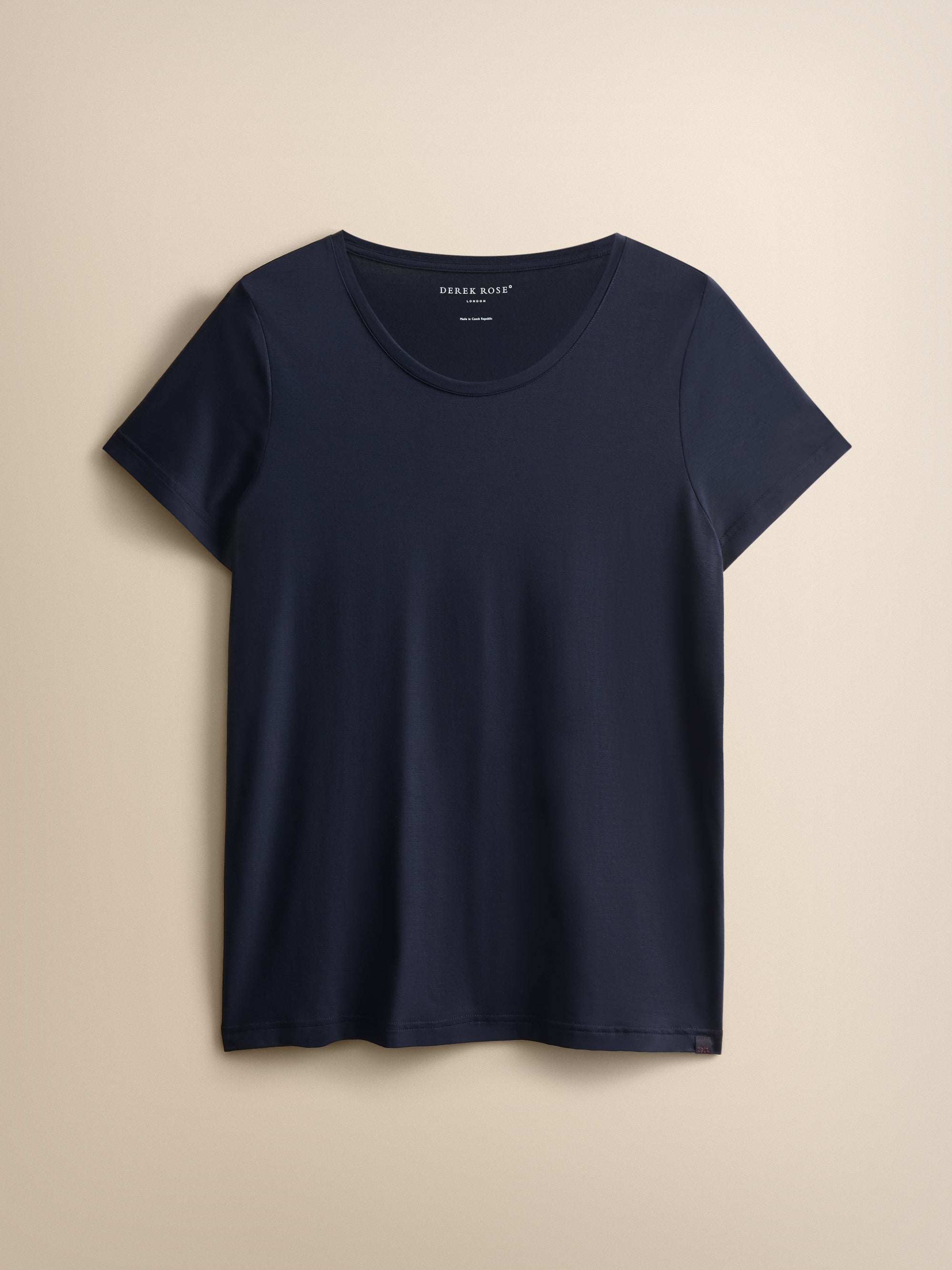 Lara Micro Modal T-Shirt Navy Blue