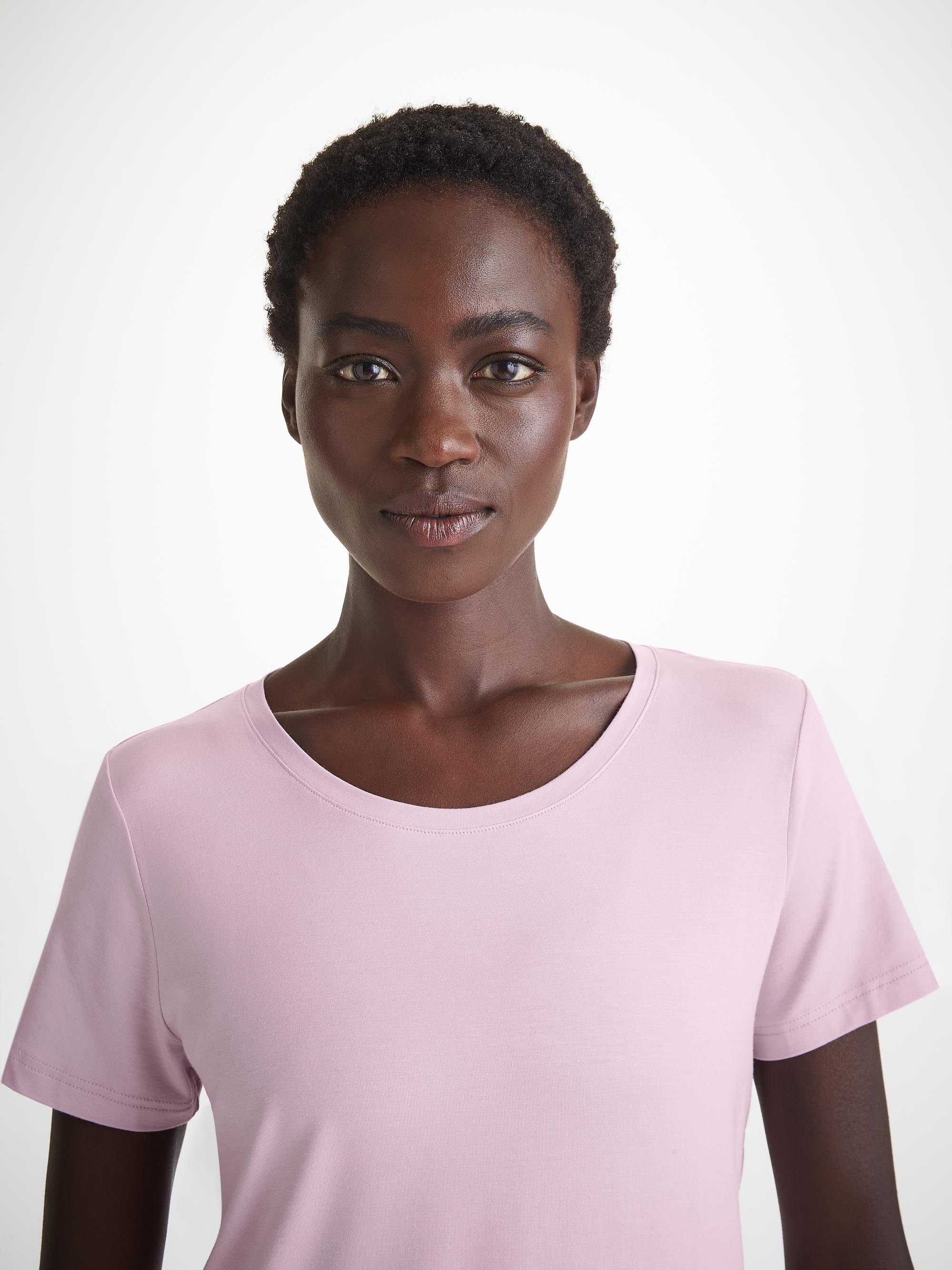 Women's T-Shirt Lara Micro Modal Stretch Wisteria