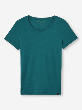 Women's T-Shirt Lara Micro Modal Stretch Jungle Green