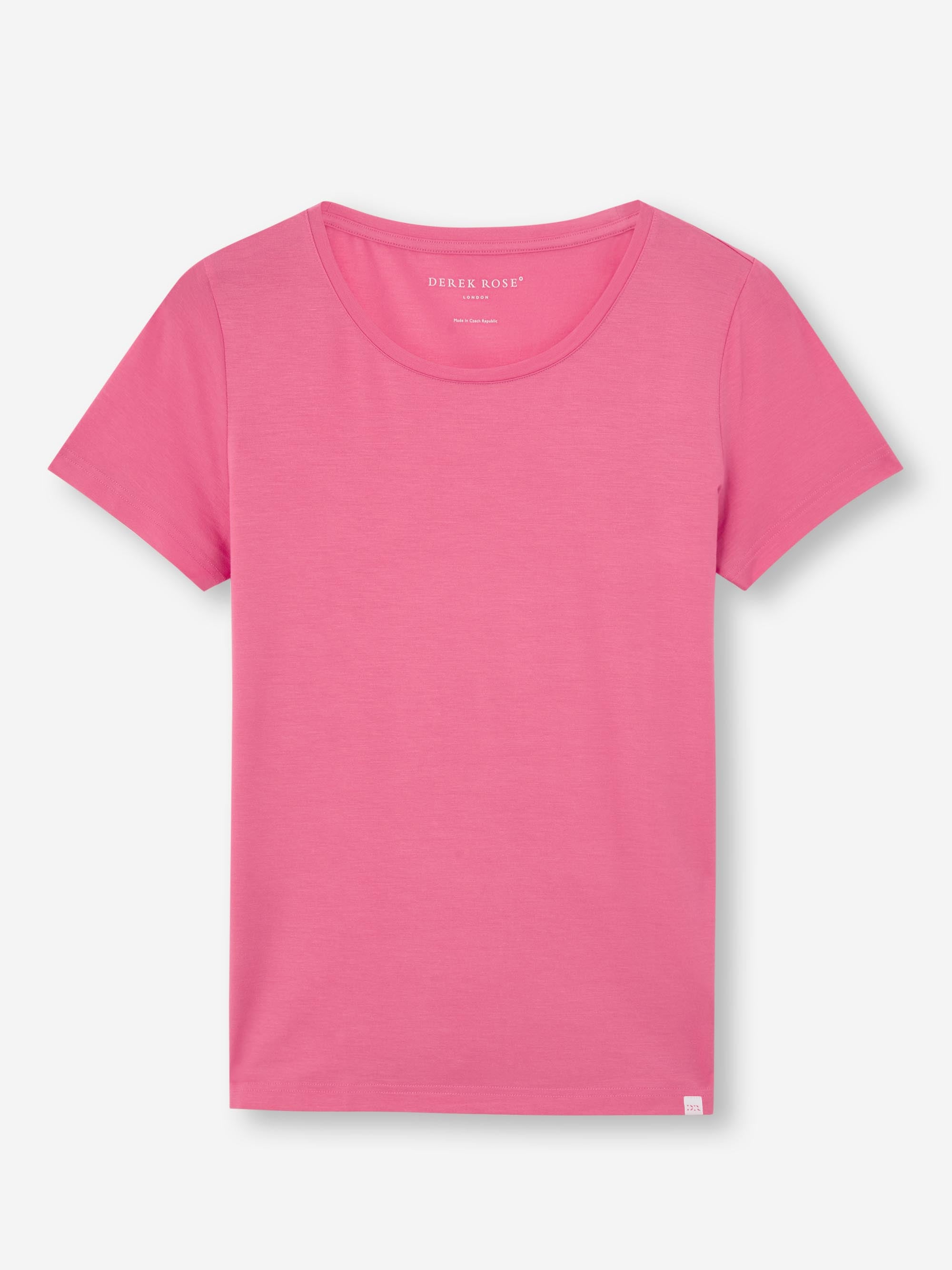 Women's T-Shirt Lara Micro Modal Stretch Flamingo Pink