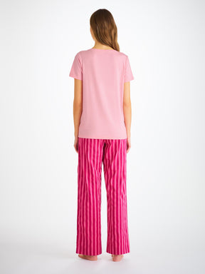 Women's T-Shirt Lara Micro Modal Stretch Ballet Pink