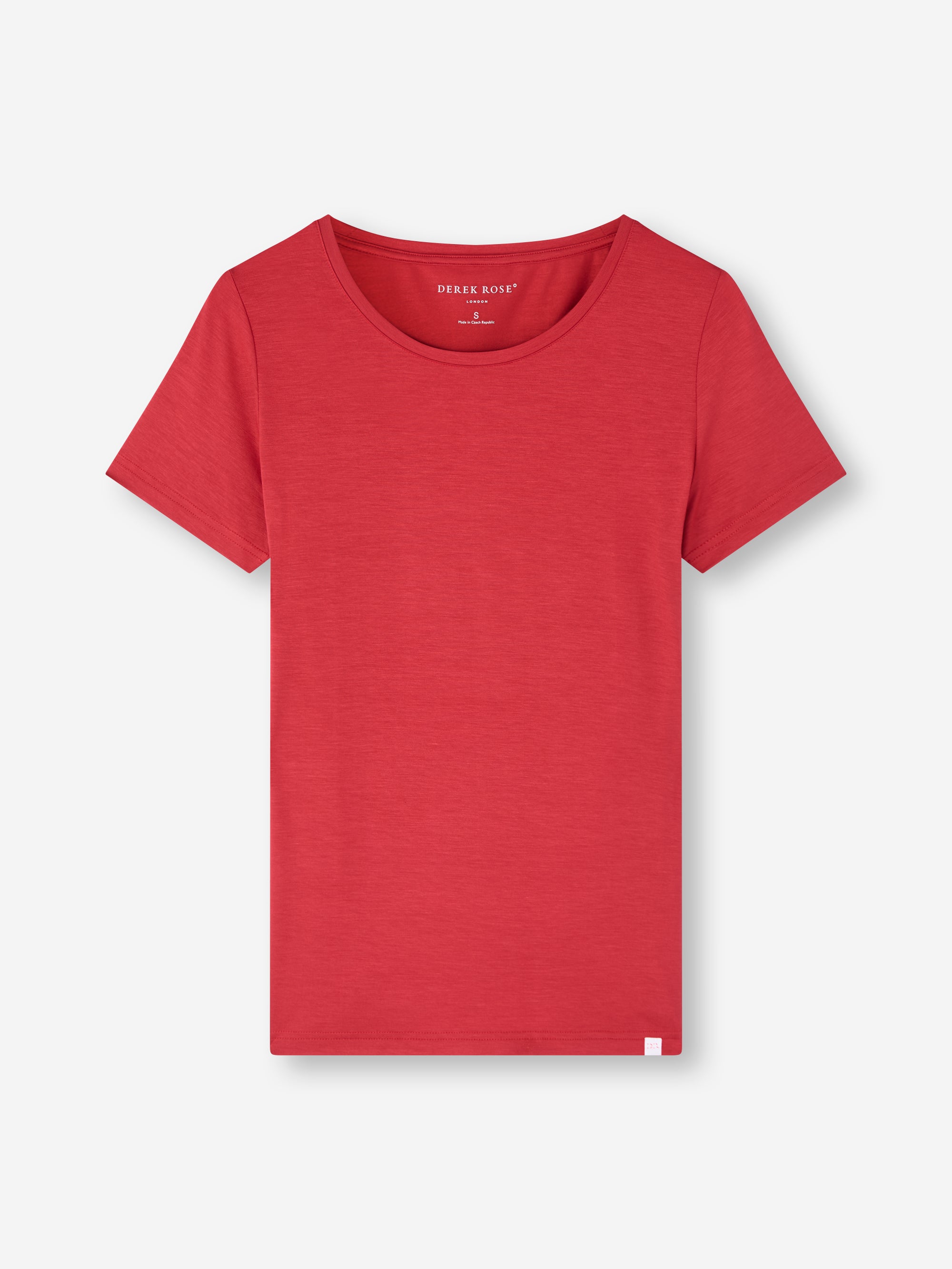 Women's T-Shirt Lara Micro Modal Stretch Cherry Red