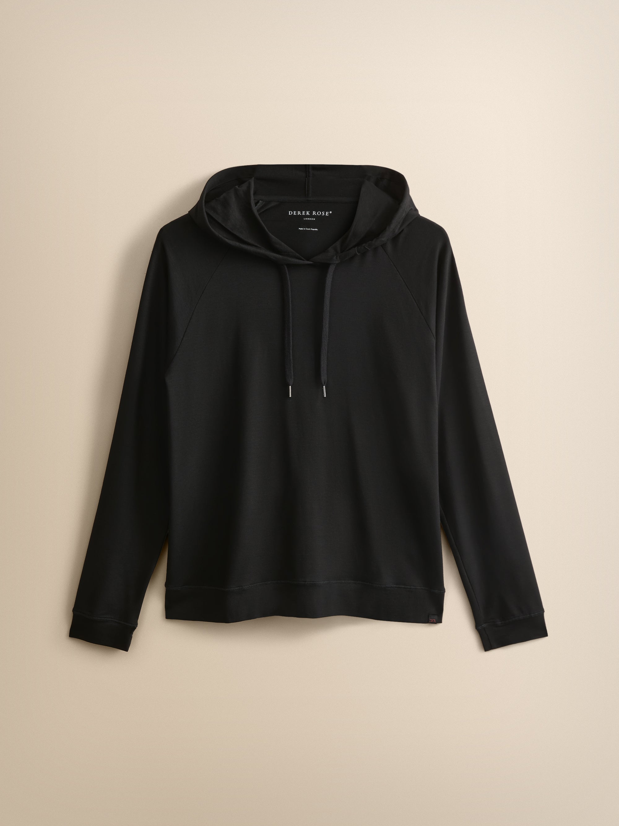 Women's Pullover Hoodie Basel Micro Modal Stretch Black
