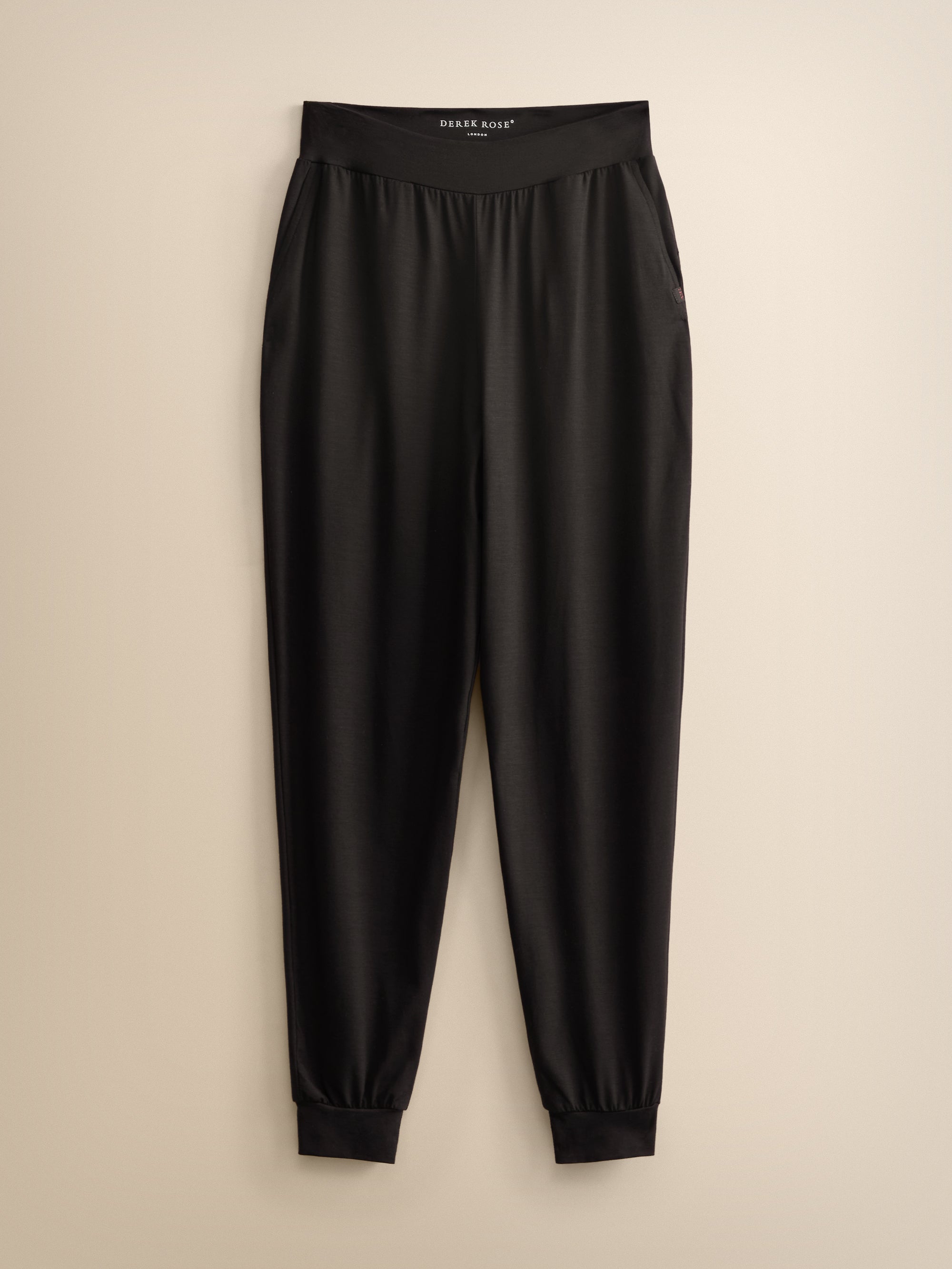 Women's Sweatpants Basel Micro Modal Stretch Black