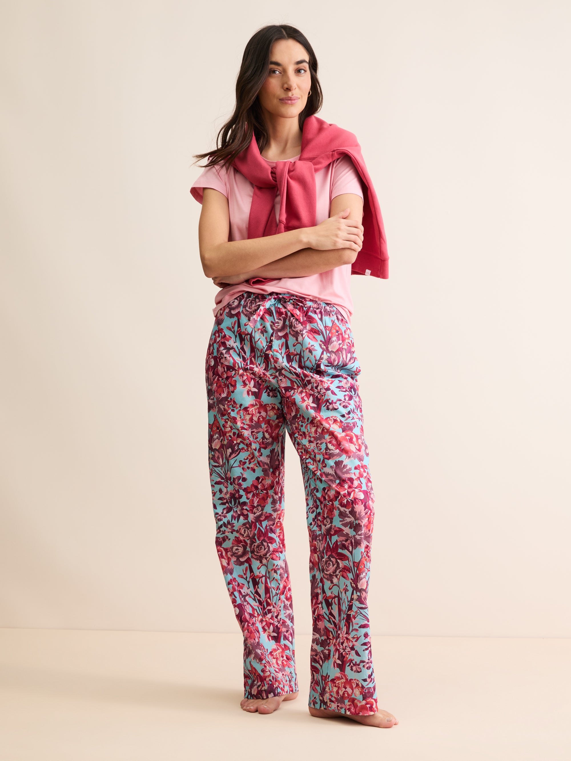 Women's Lounge Trousers London Garden Multi