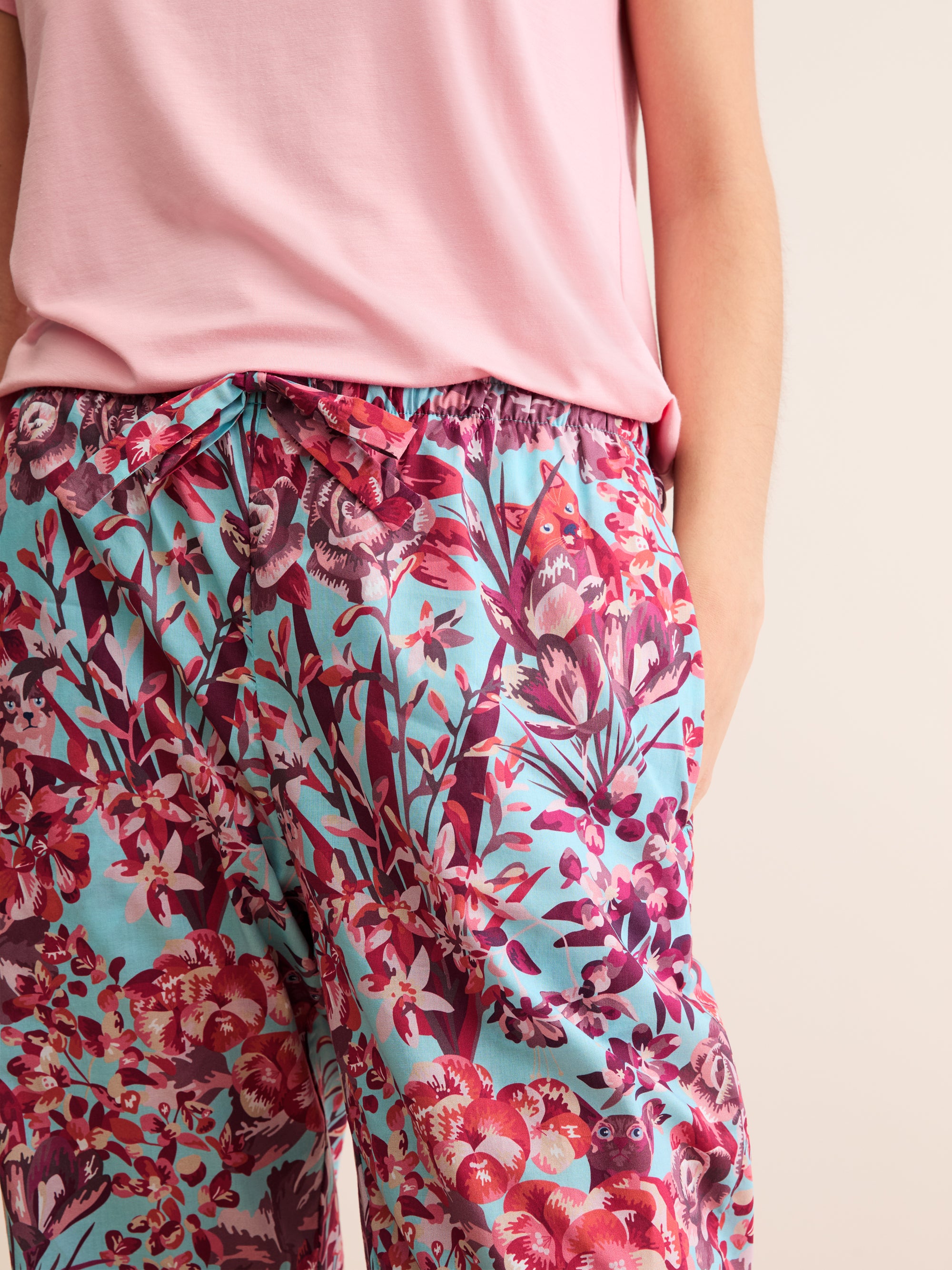 Women's Lounge Trousers London Garden Multi