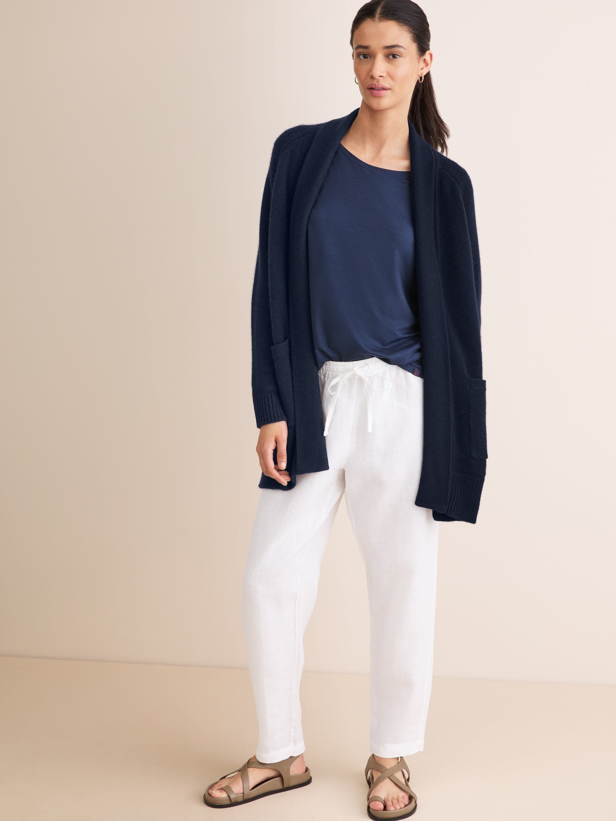 Women's Cardigan Nina Cashmere Navy