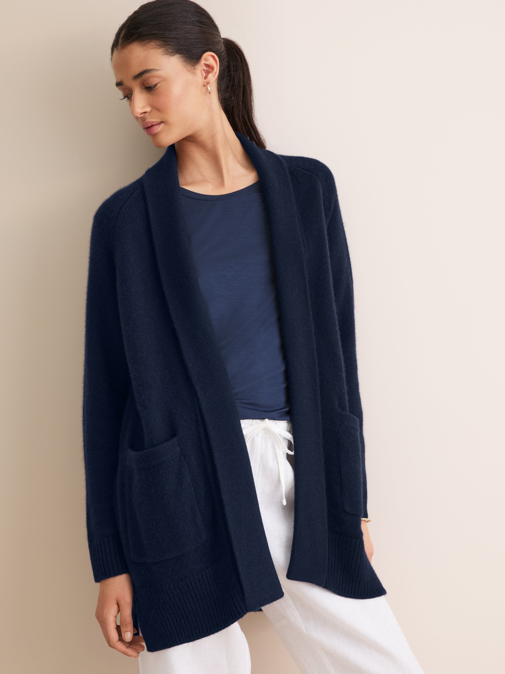 Women's Cardigan Nina Cashmere Navy