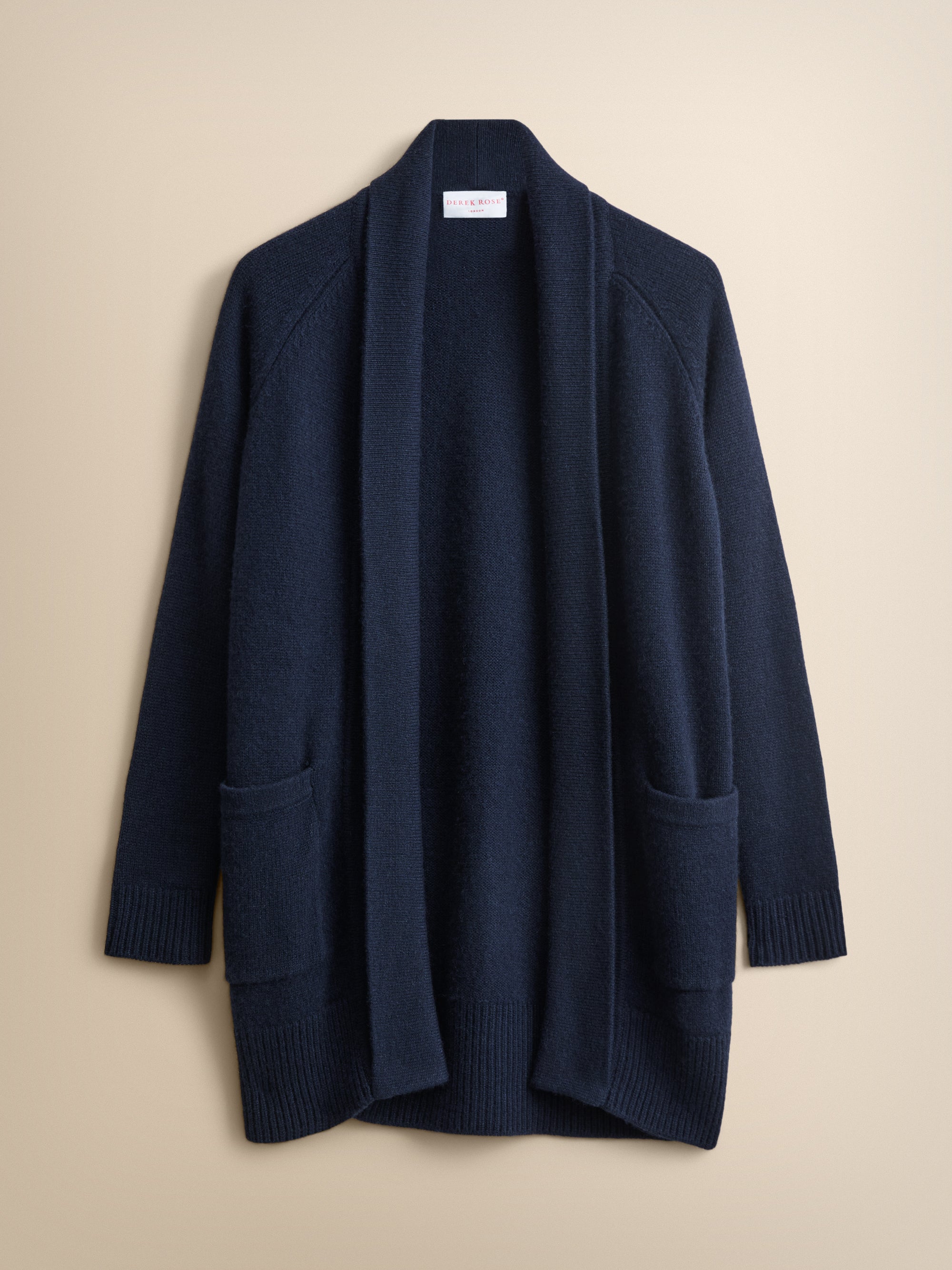 Nina Cashmere Cardigan Navy Blue