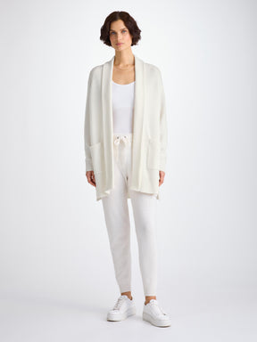 Women's Cardigan Nina Cashmere White