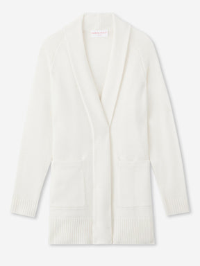 Women's Cardigan Nina Cashmere White