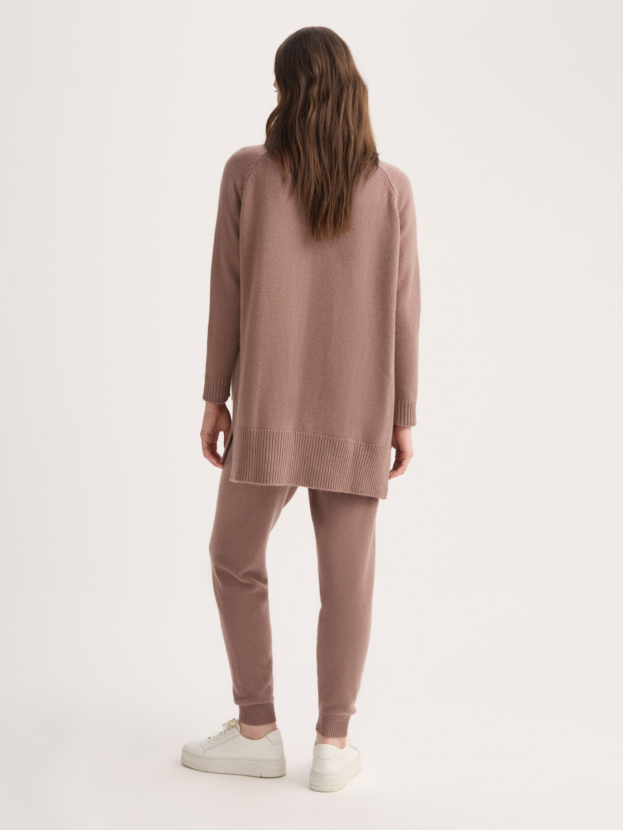 Women's Cardigan Nina Cashmere Rosewood