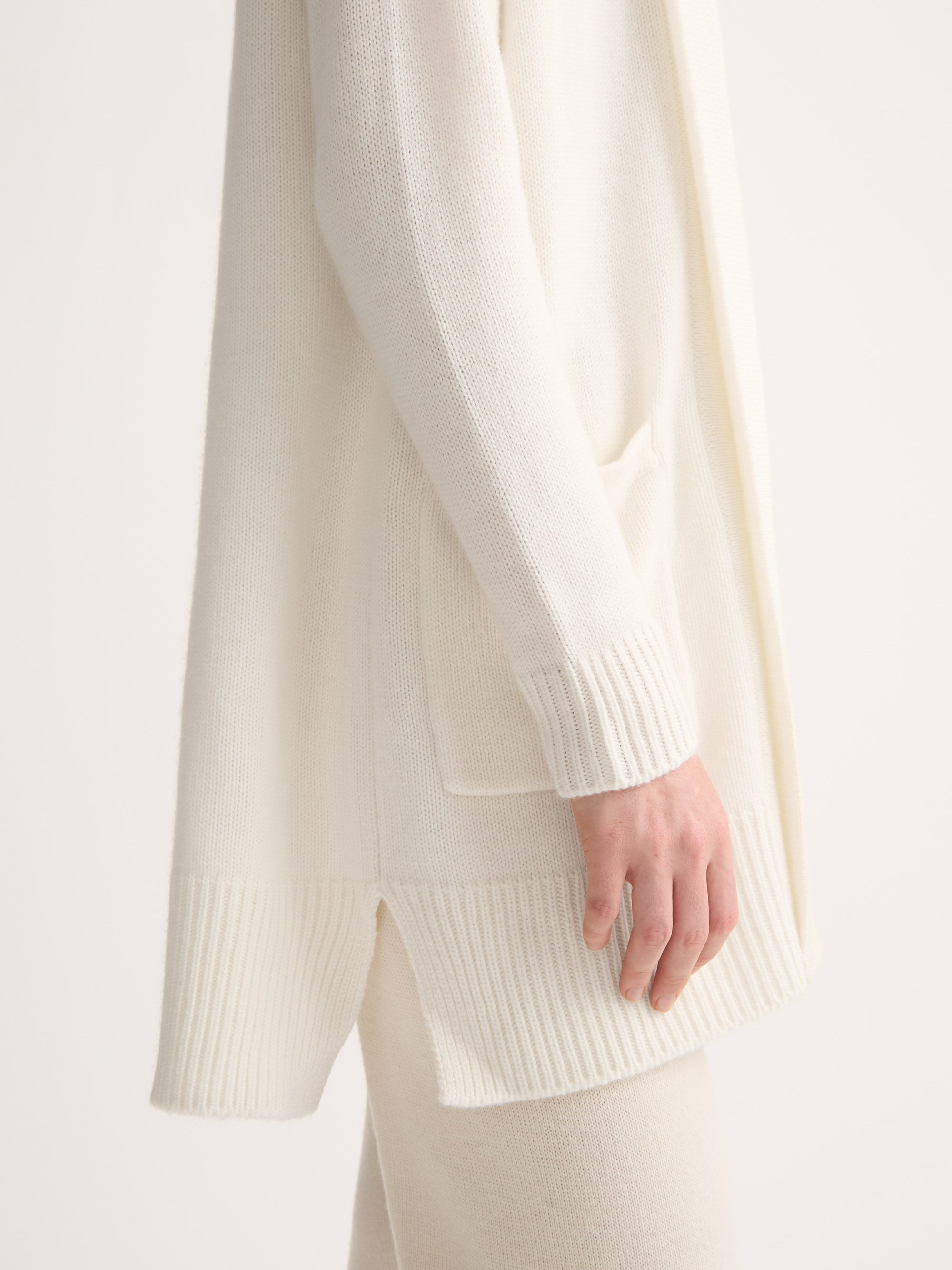 Women's Cardigan Nina Cashmere White