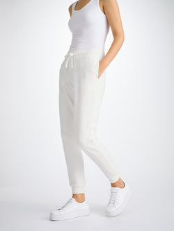 Women's Sweatpants Quinn Cotton Modal White