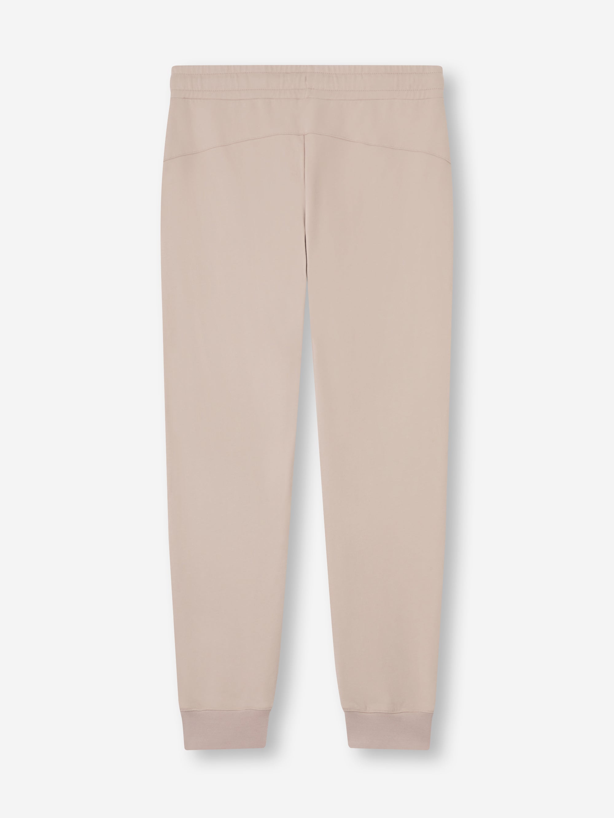 Women's Cuffed Sweatpants Quinn Cotton Modal Beige Pink