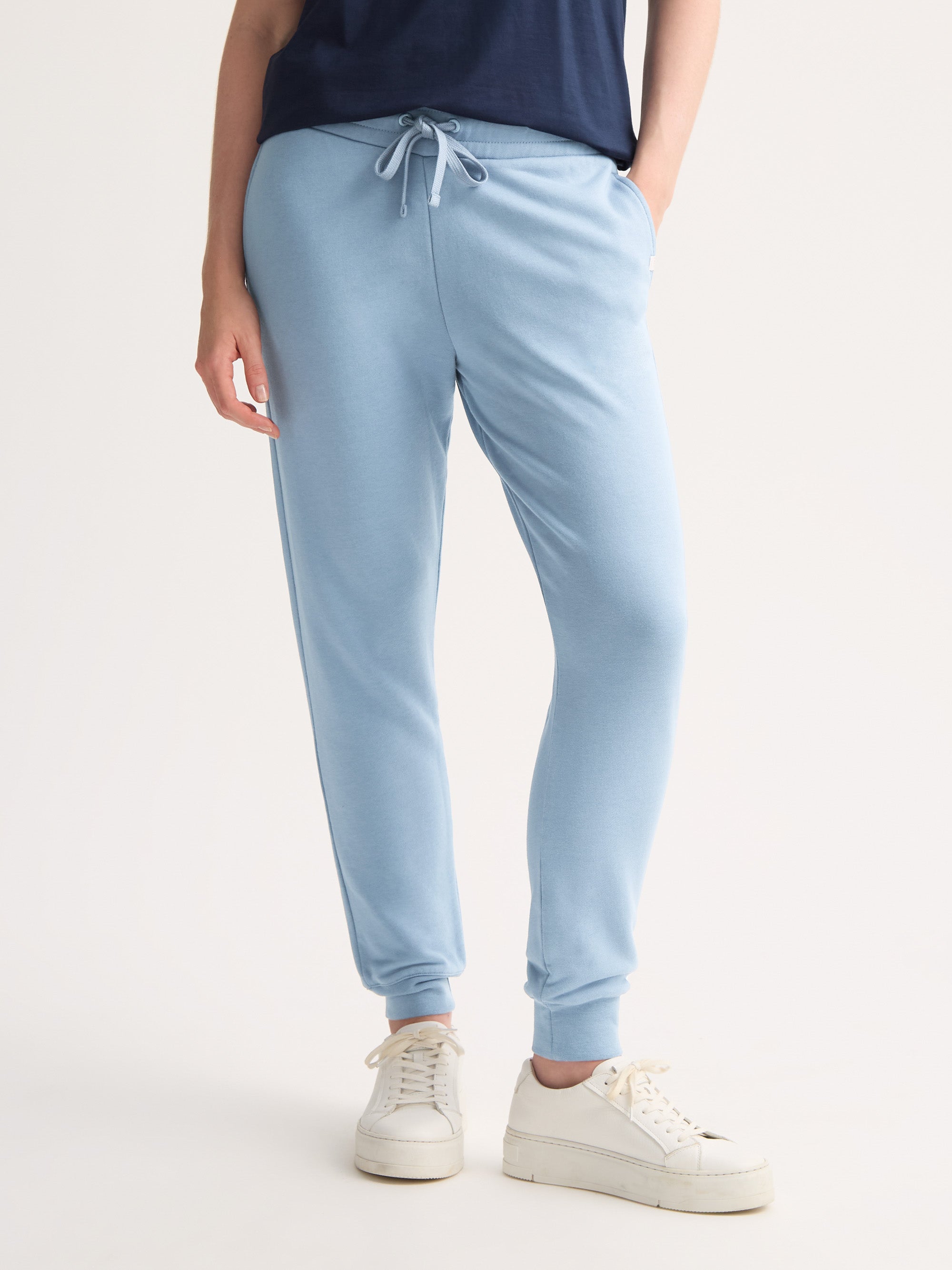 Women's Sweatpants Quinn Cotton Modal Soft Denim Blue