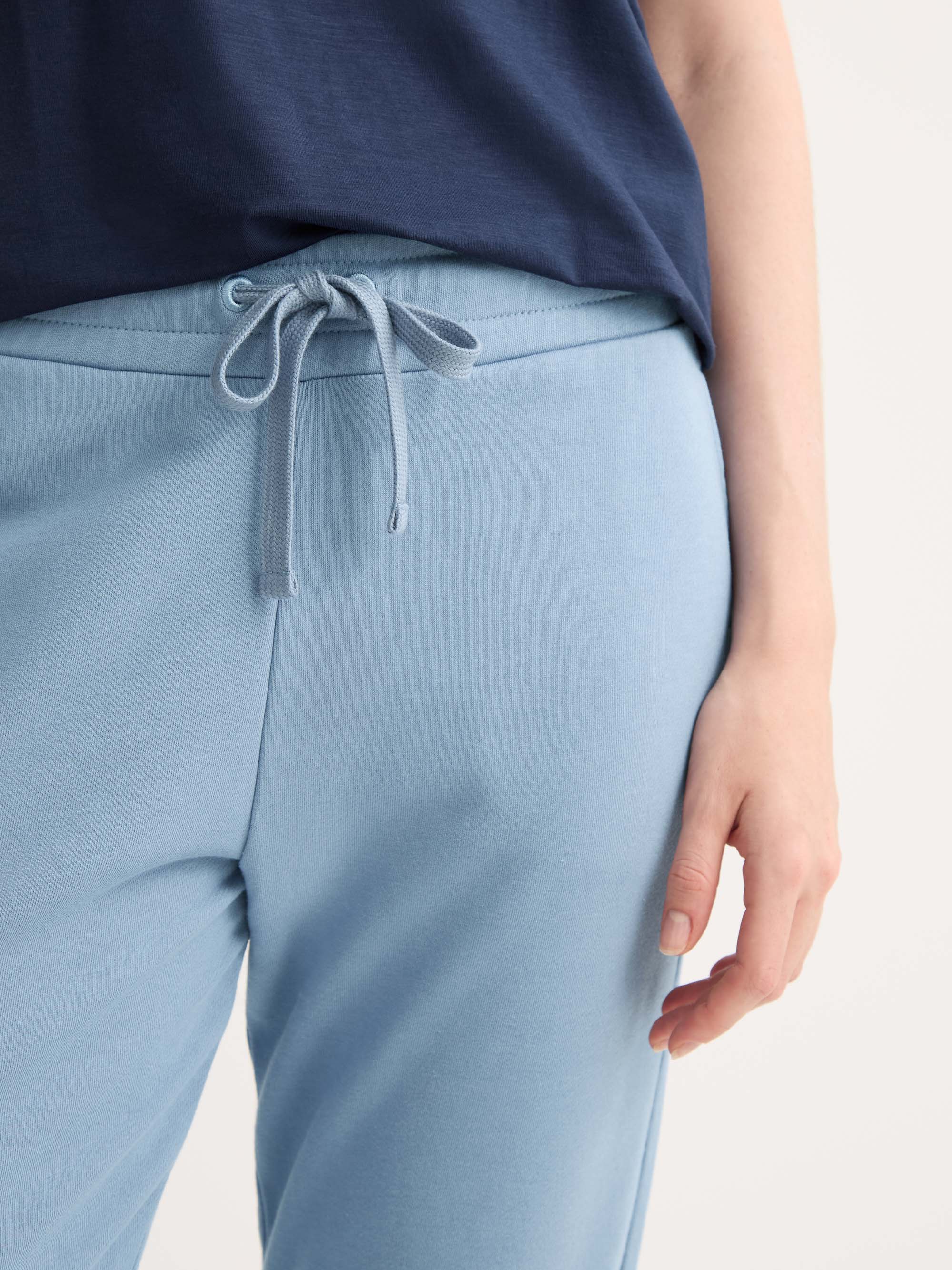 Women's Sweatpants Quinn Cotton Modal Soft Denim Blue