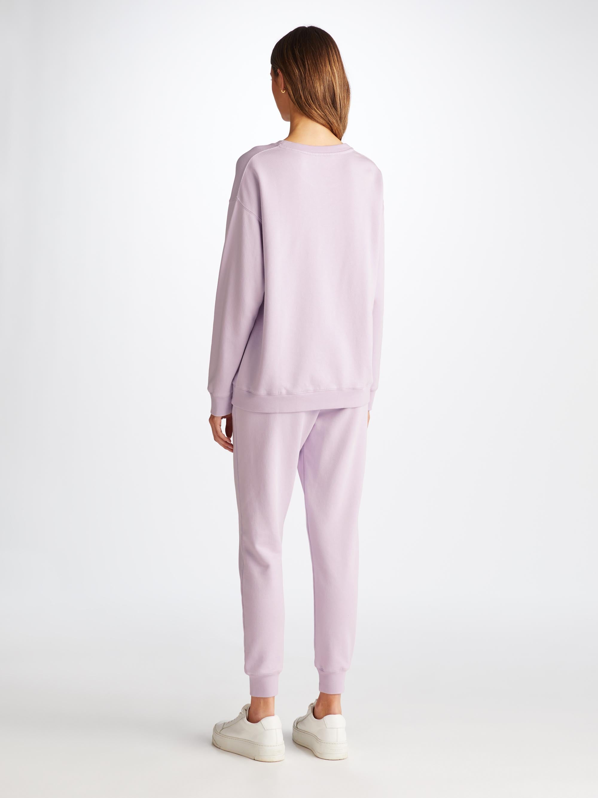 Women's Sweatshirt Quinn Cotton Modal Lilac