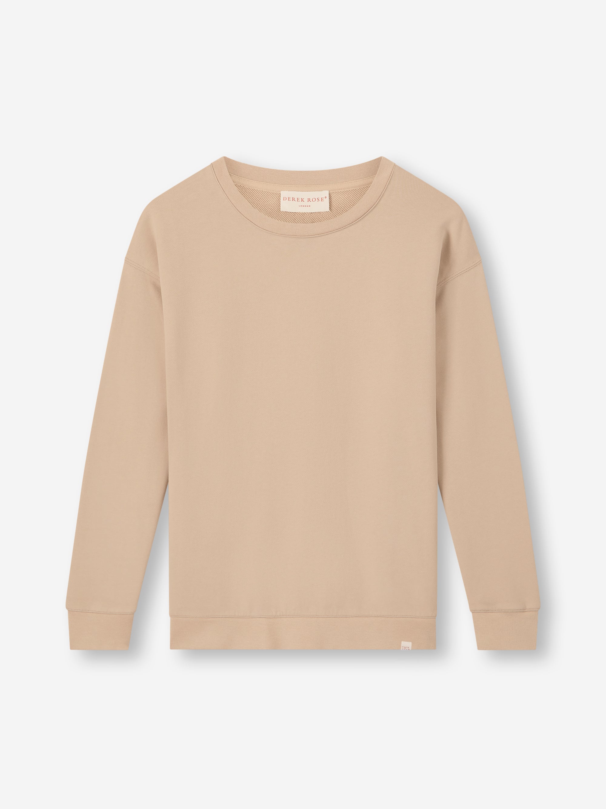 Women's Sweatshirt Quinn Cotton Modal Beige Pink
