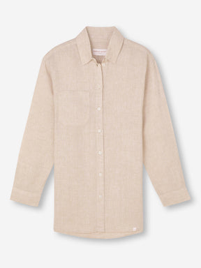 Women's Shirt Sicily Linen Sand