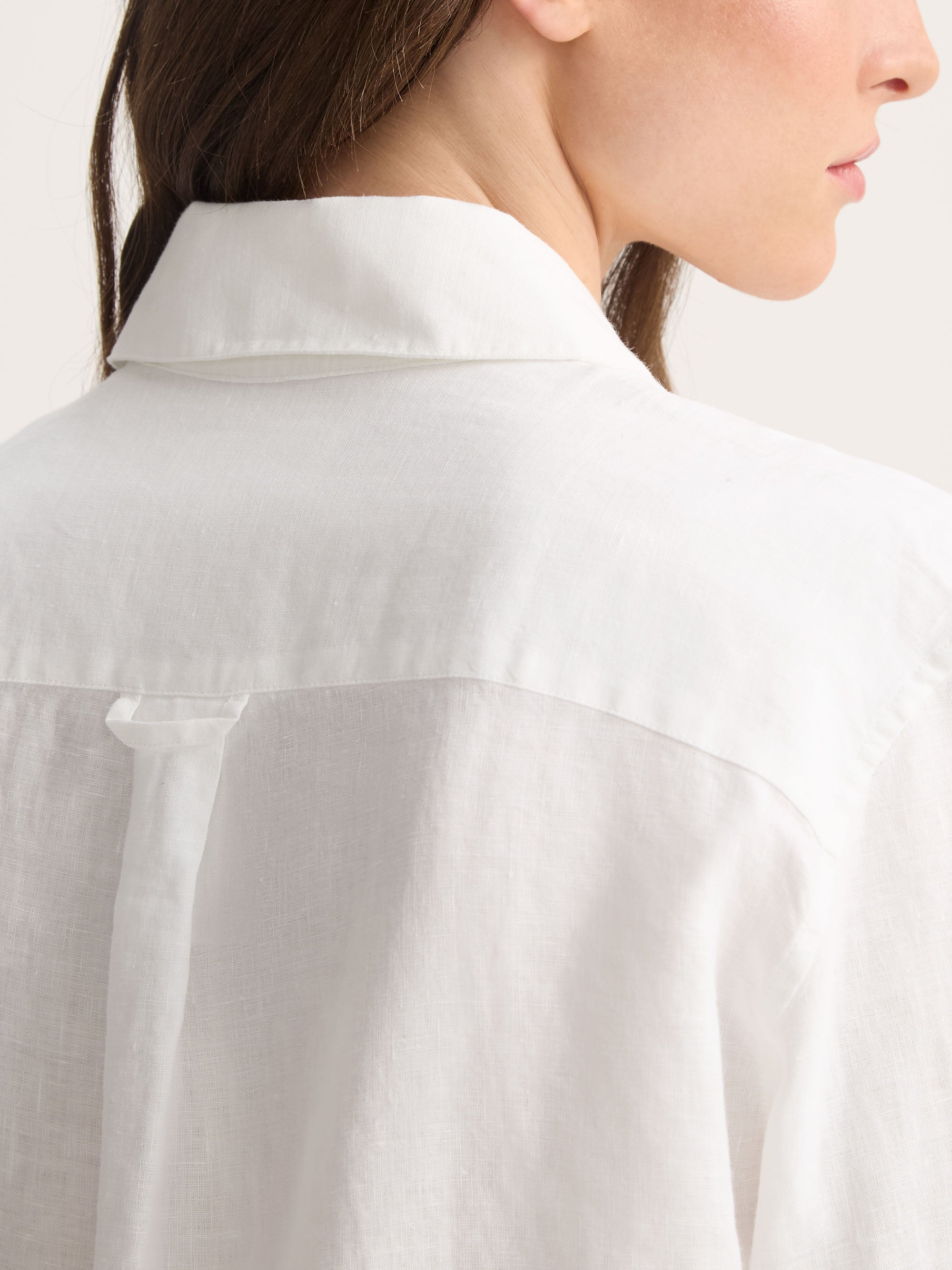 Women's Shirt Sicily Linen White