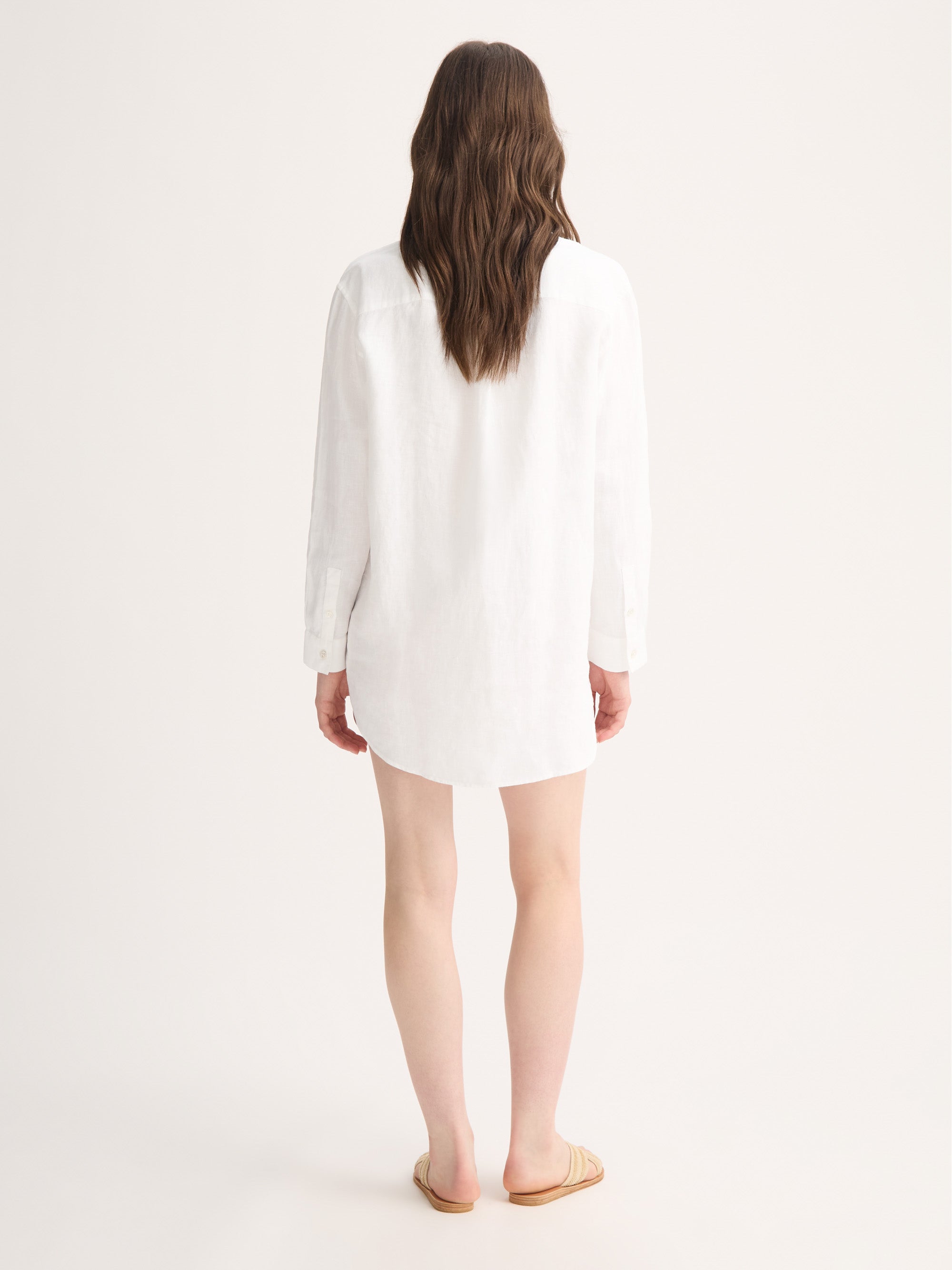 Women's Shirt Sicily Linen White