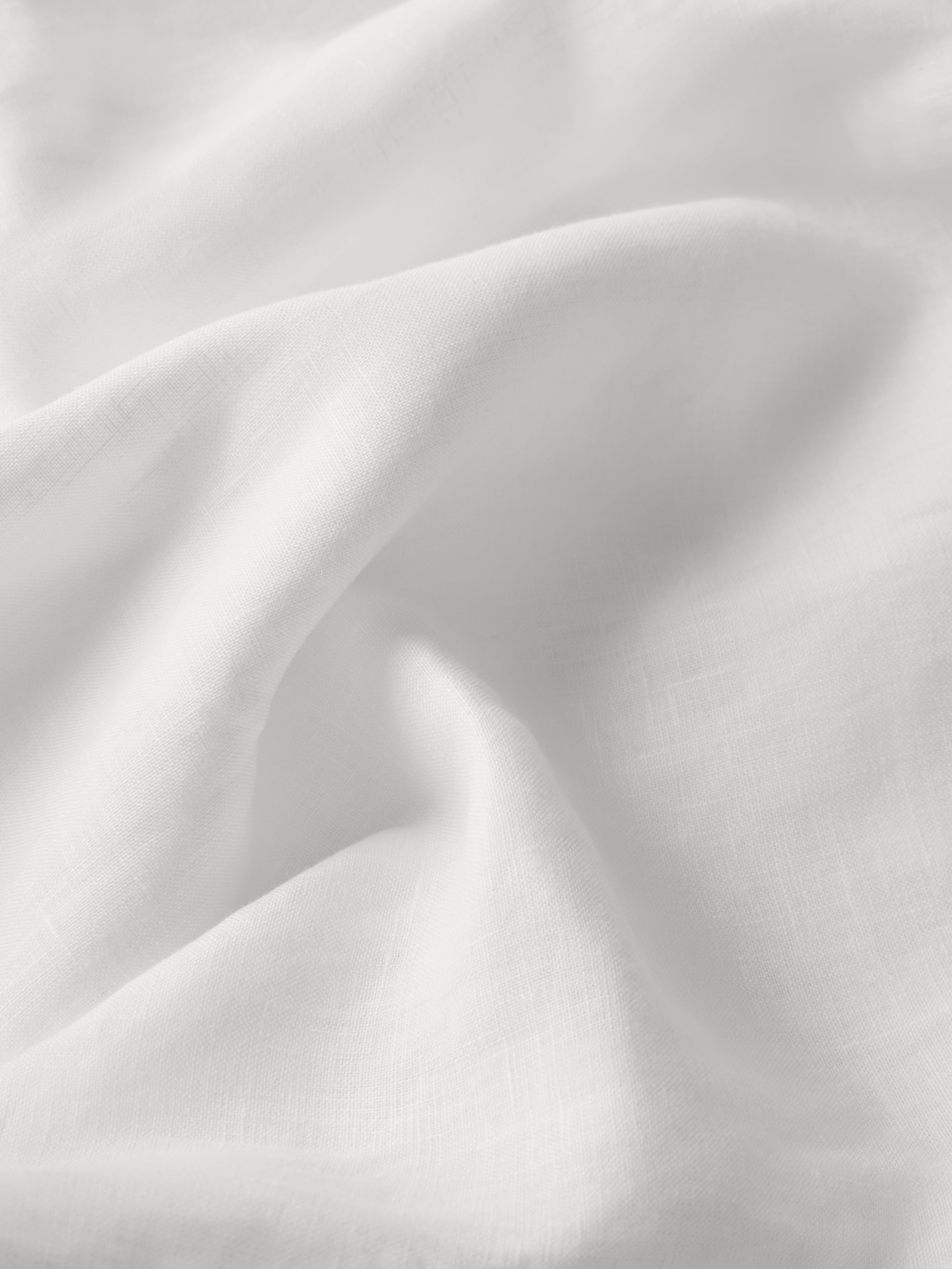 Sicily Linen Longline Shirt White
