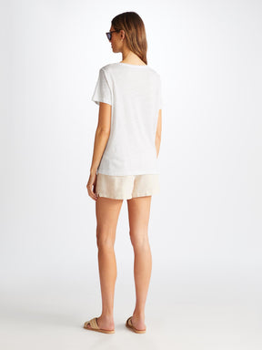 Women's T-Shirt Jordan Linen White