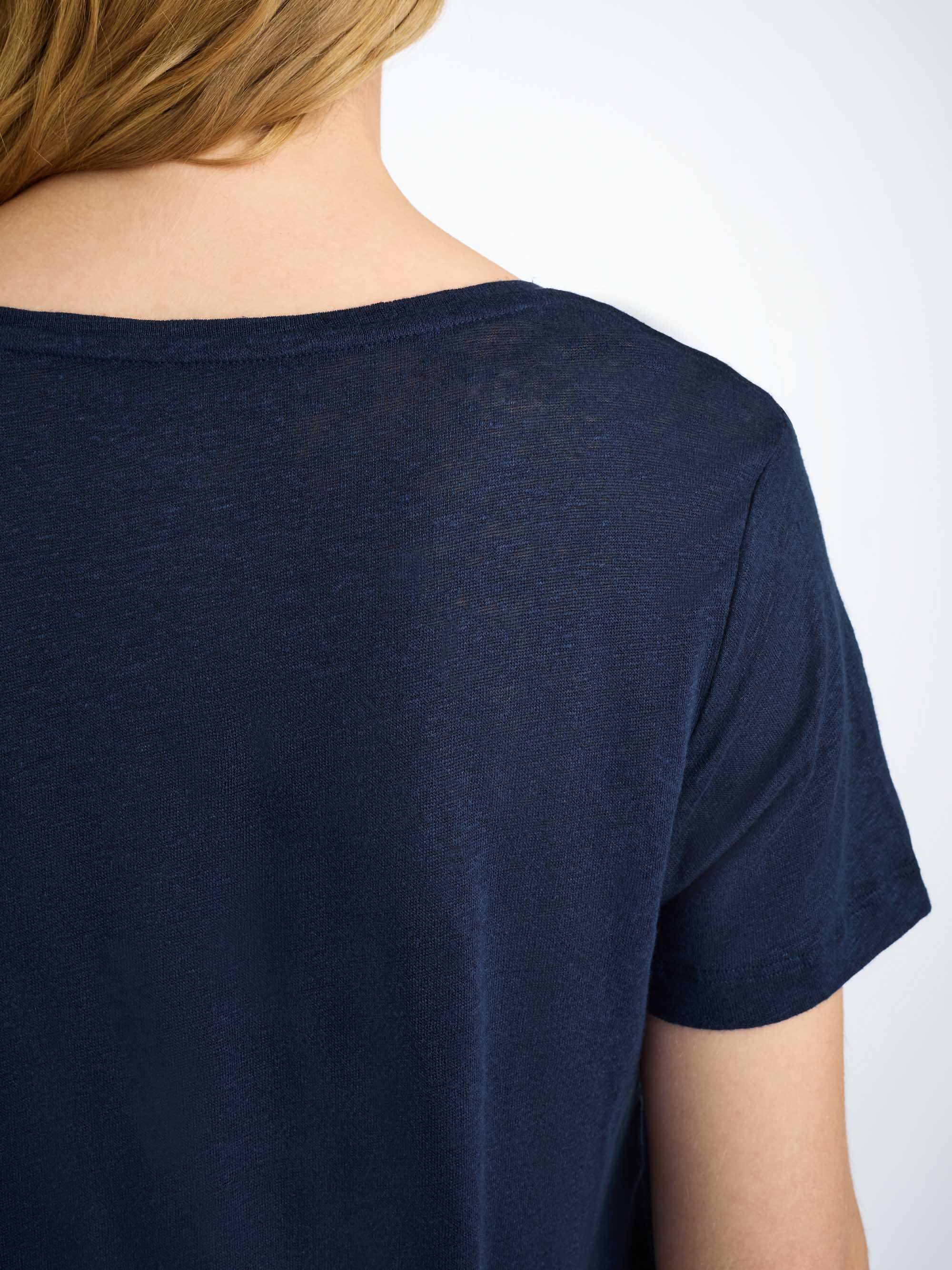 Women's T-Shirt Jordan Linen Navy