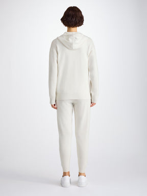 Women's Hoodie Daphne Cashmere White