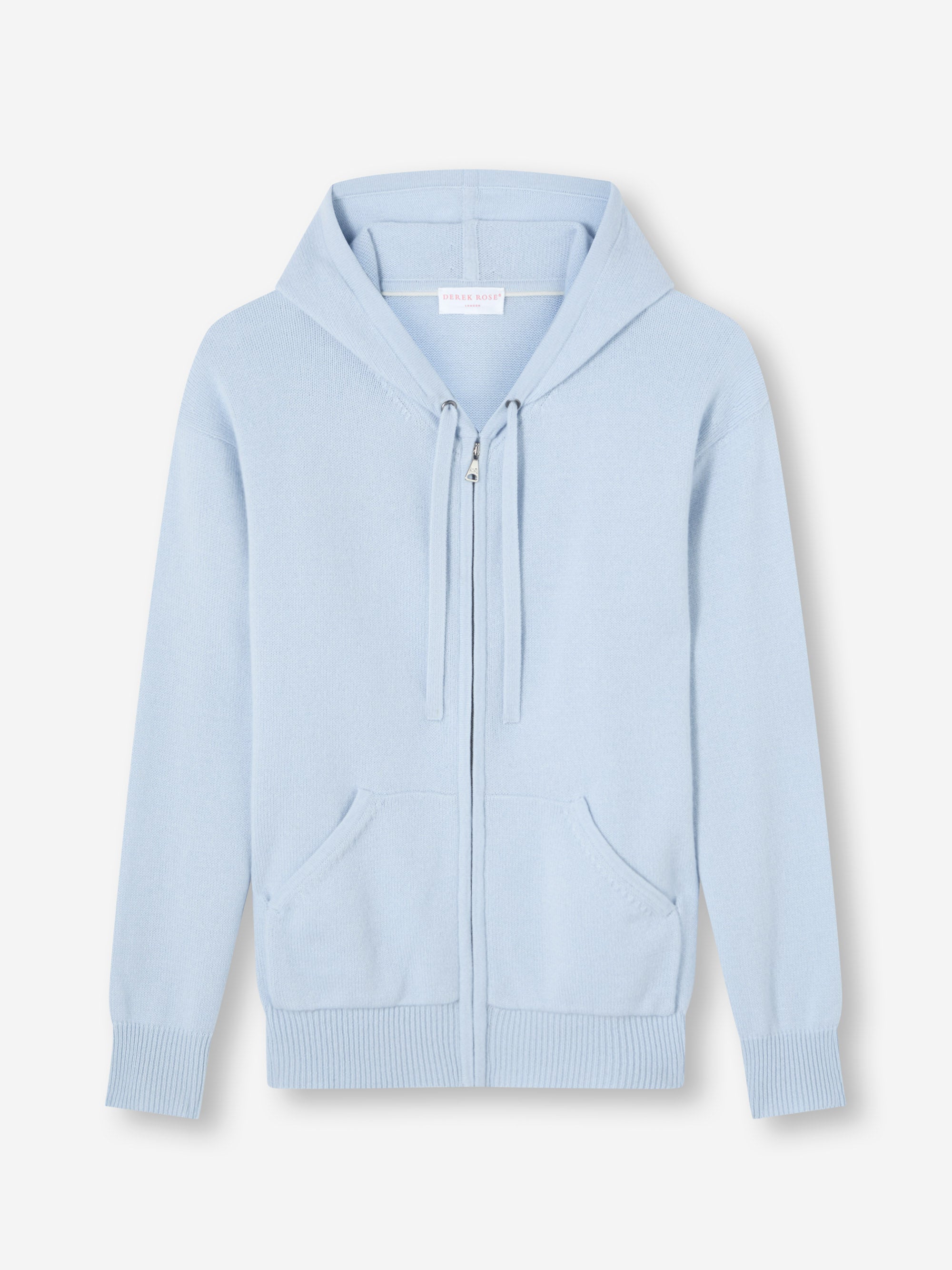 Women's Zip Up Hoodie Daphne Cashmere Glacier Blue