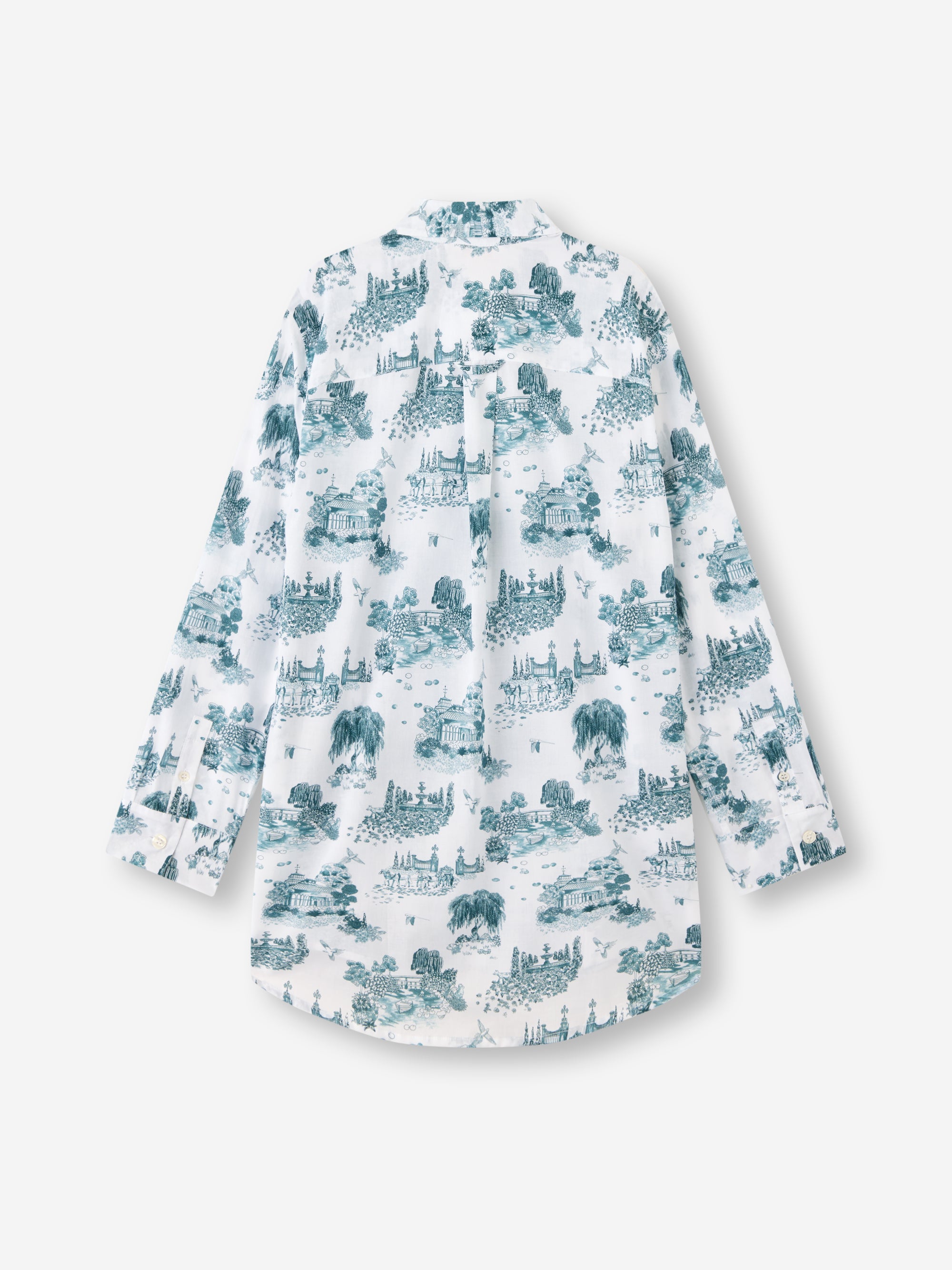 Women's Nightshirt London Toile White