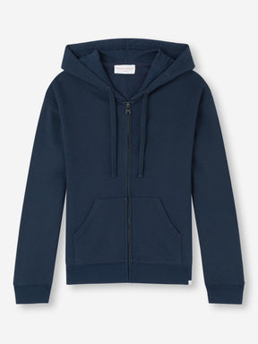 Women's Hoodie Quinn Cotton Modal Navy