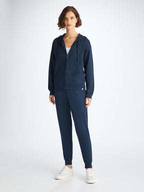 Women's Hoodie Quinn Cotton Modal Navy