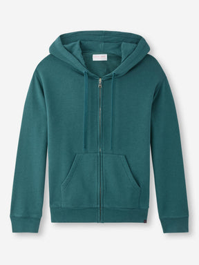 Women's Hoodie Quinn Cotton Modal Pine Green