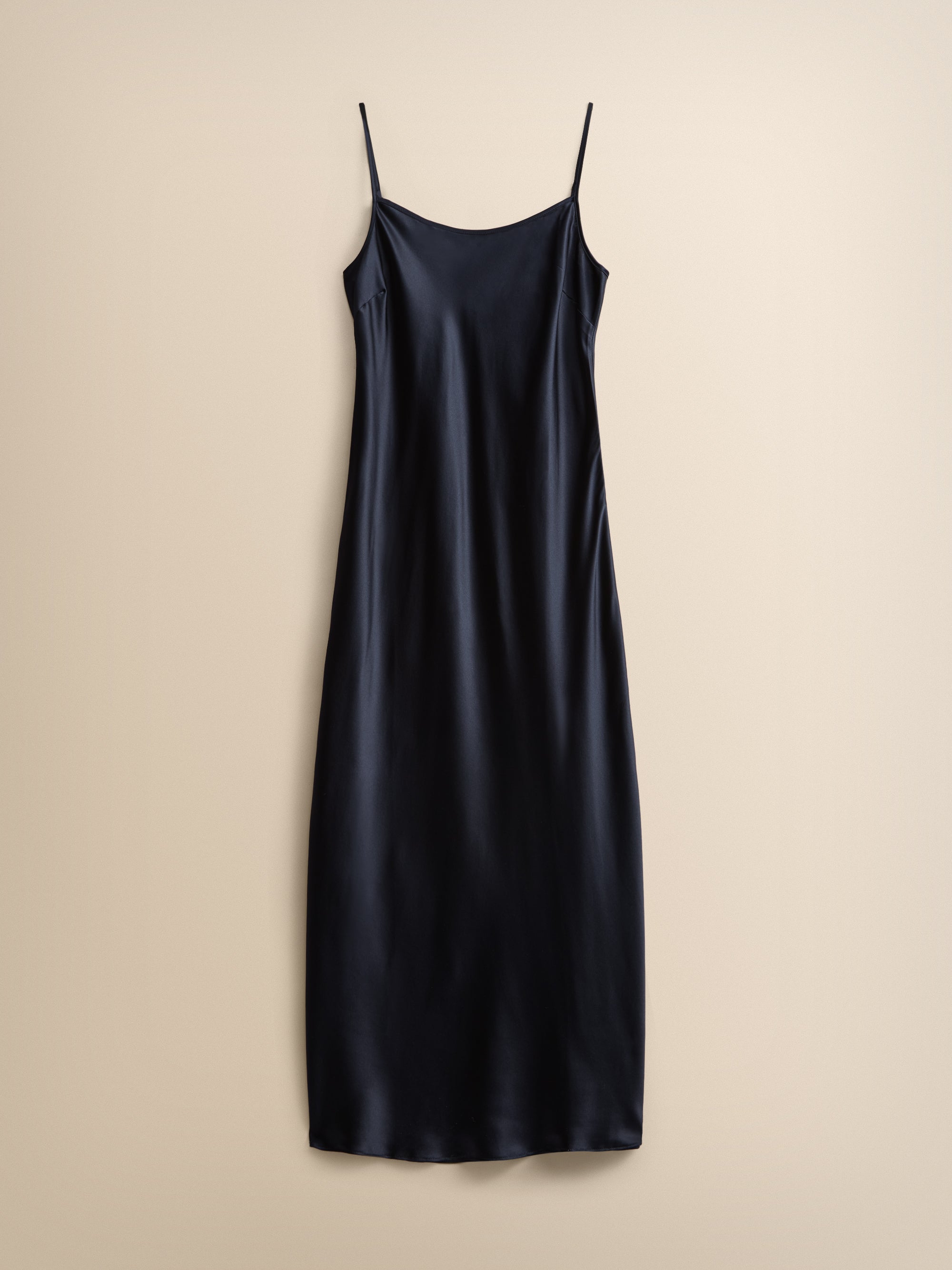 Bailey Silk Slip Nightdress Navy Blue