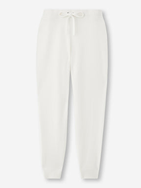 Women's Track Pants Daphne Cashmere White