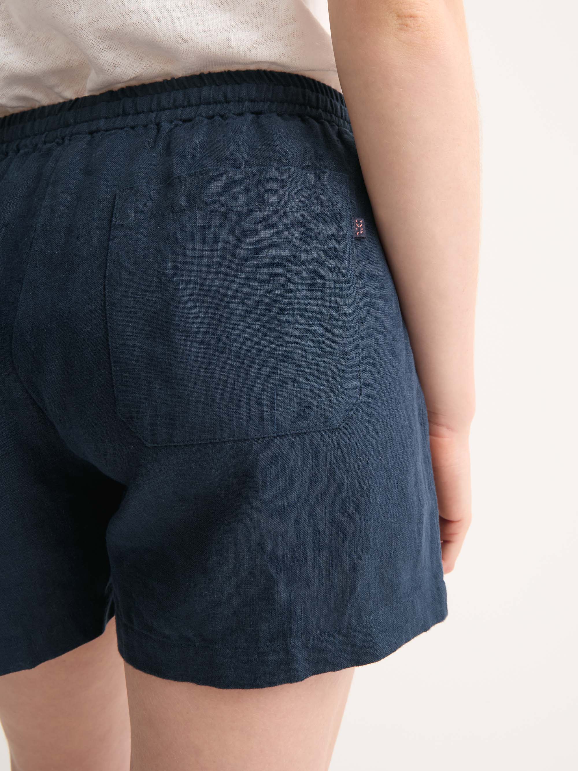 Women's Shorts Vienna Linen Navy