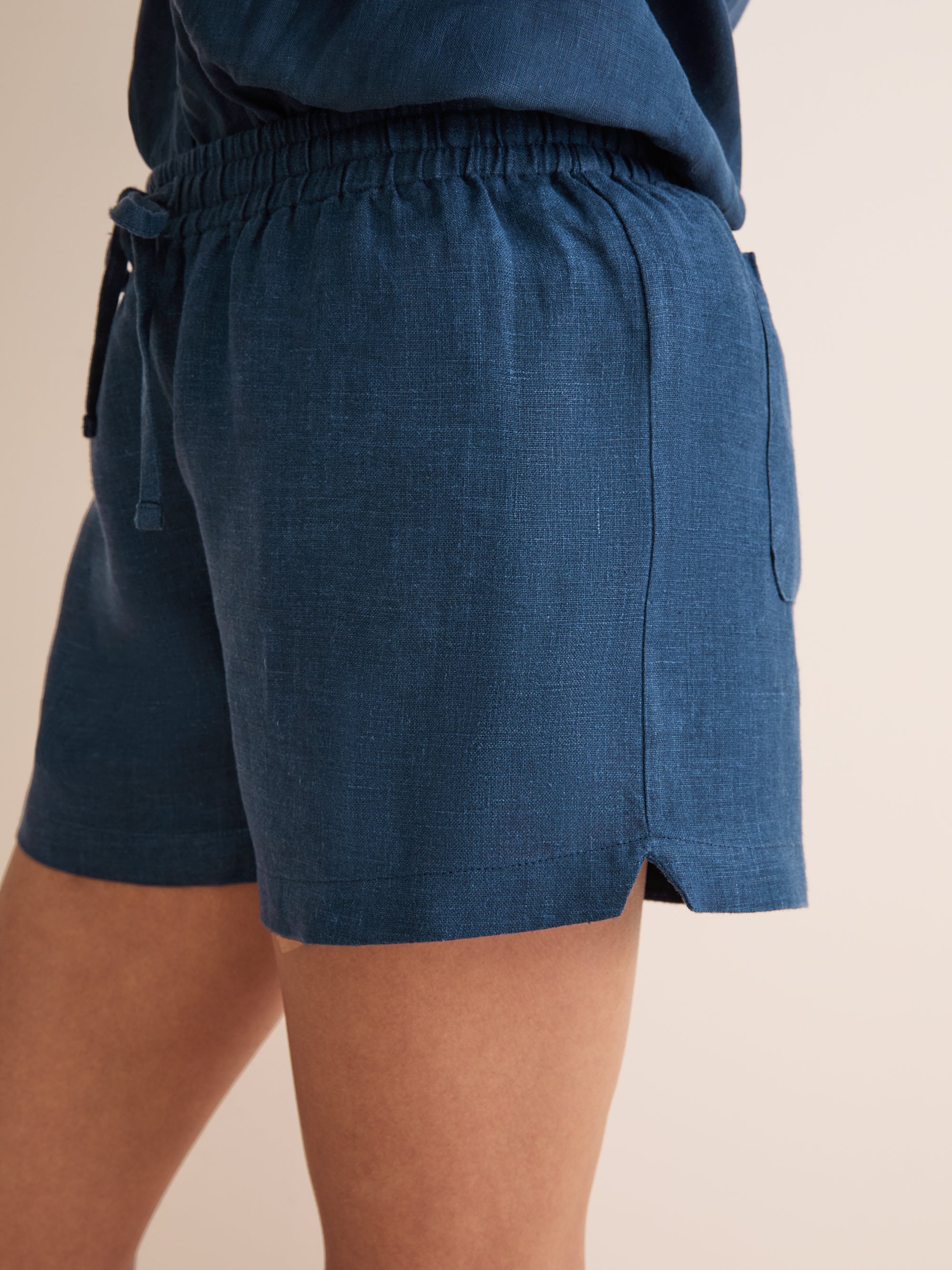 navy dress shorts women Tide Time Embroidered Navy Shorts | Trendy Women's Shorts