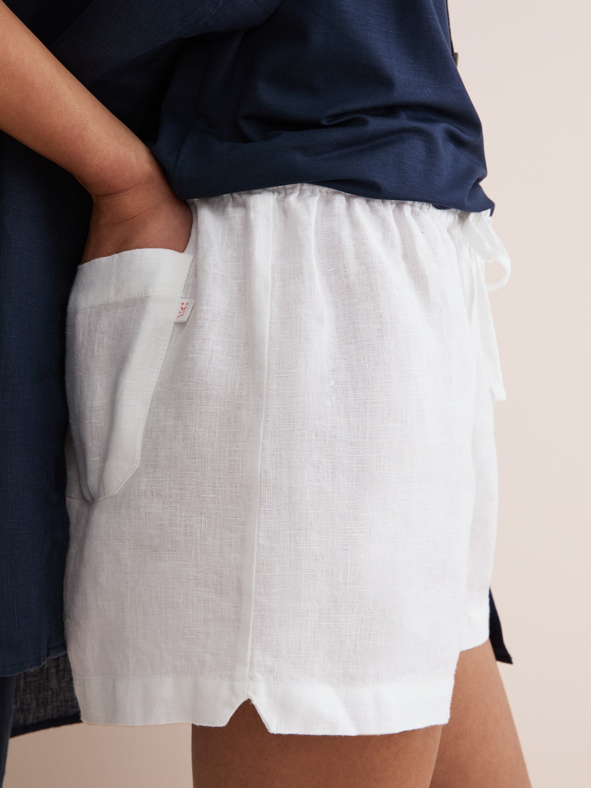Women's Shorts Vienna Linen White